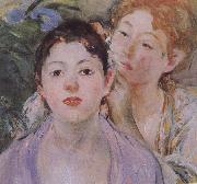 Berthe Morisot Detail of Embroider Germany oil painting artist